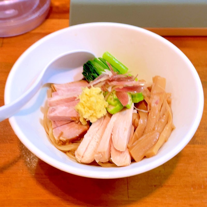 冷たい生姜まぜそば（醤油）(麺処ゆきち)