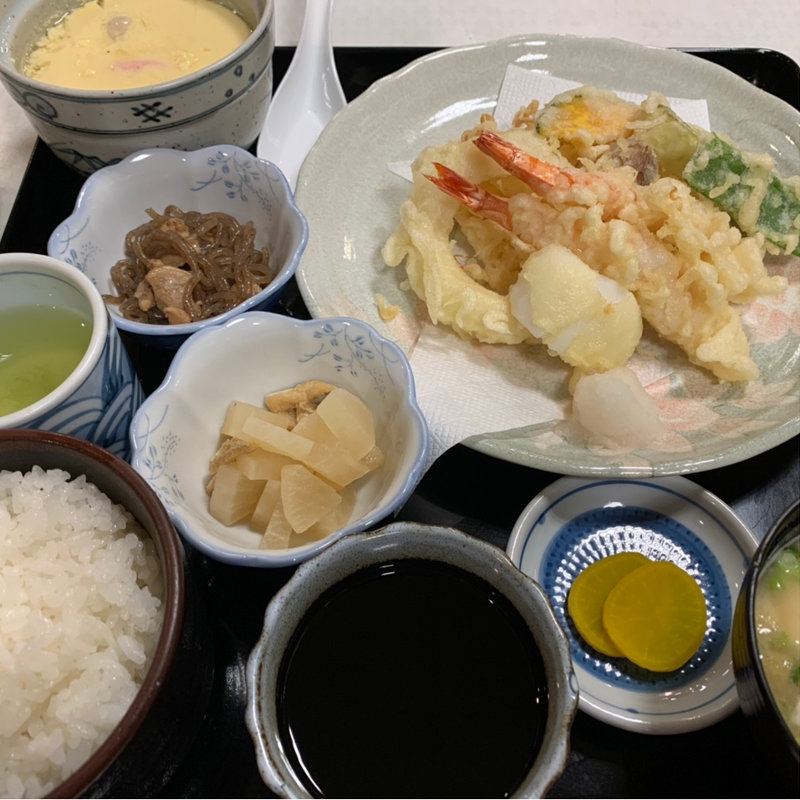 天ぷら定食(のだ萬 )
