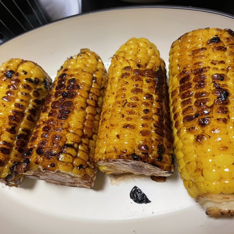 焼きとうもろこし(自宅)