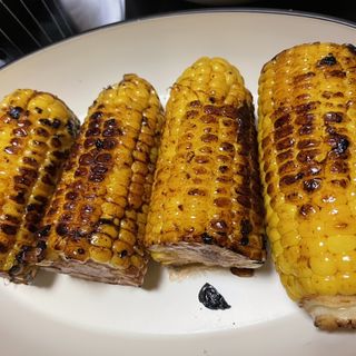 焼きとうもろこし(自宅)