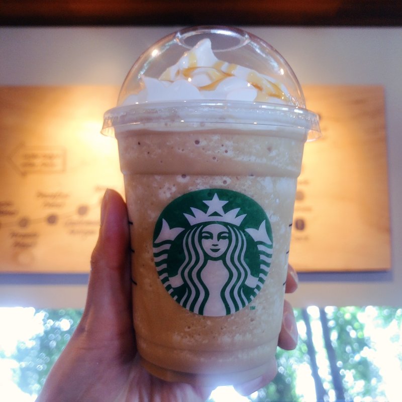 キャラメルフラペチーノ(スターバックス コーヒー 南足柄店)