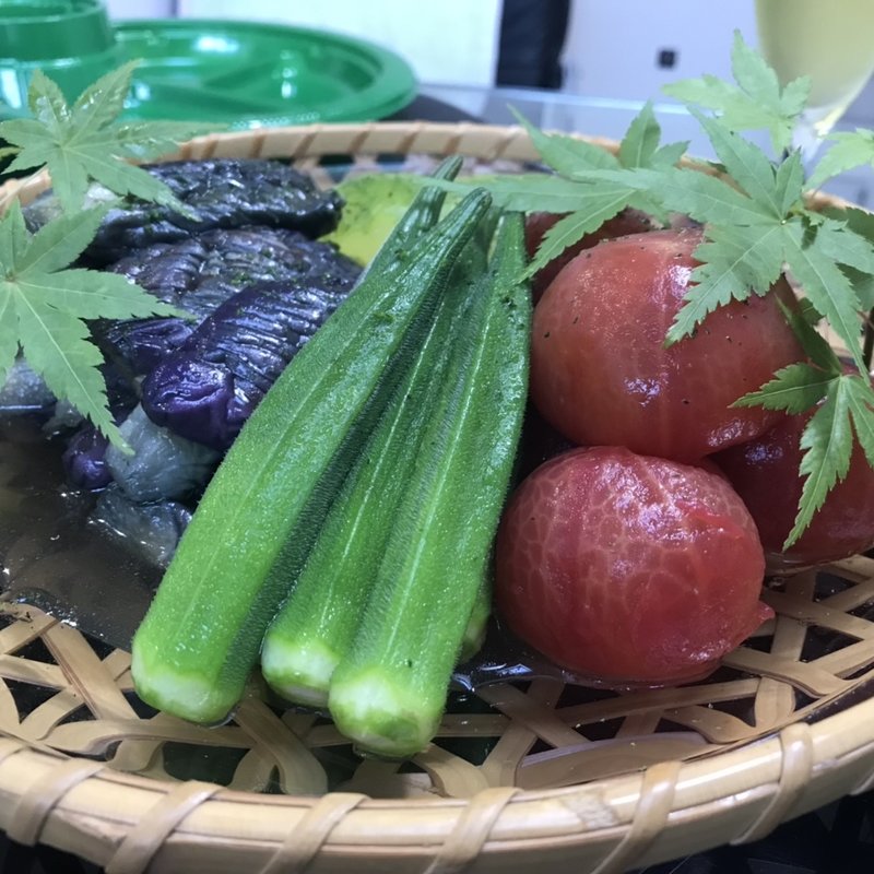 夏野菜の冷製煮物(スタジオクリエイタブル)