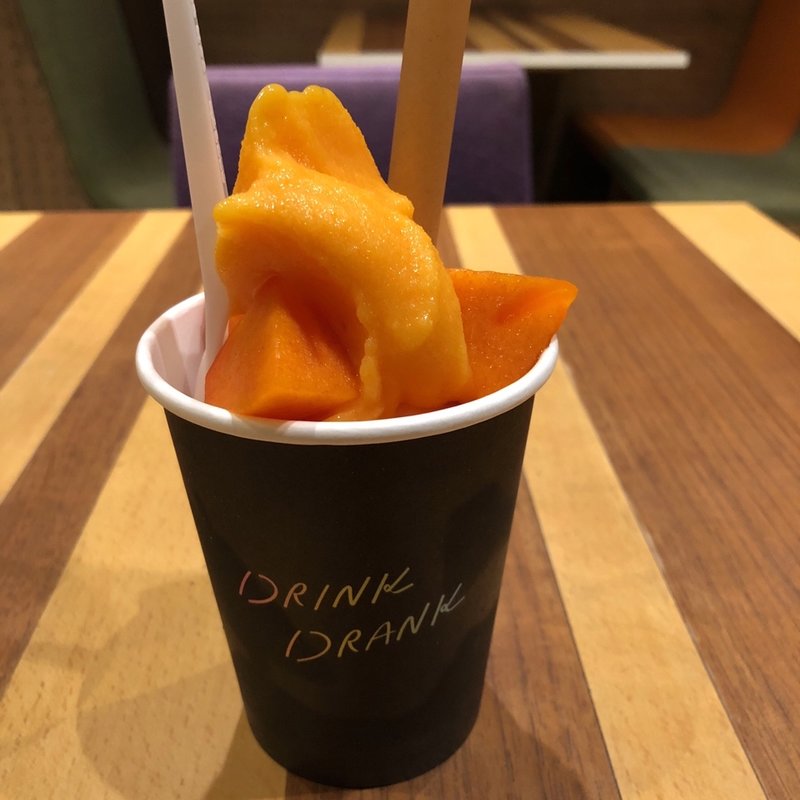 柿のスムージー(ドリンクドランク （vegefru cafe DRINK DRANK）)