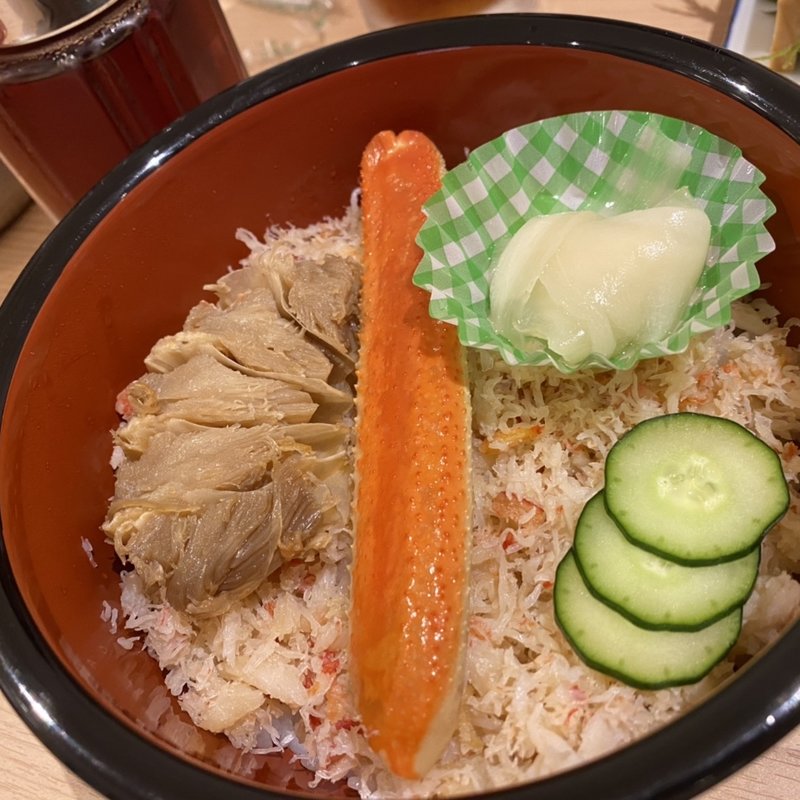 蟹ご飯(愛知屋)