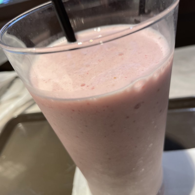 練乳いちごバナナスムージー(サンマルク大和)