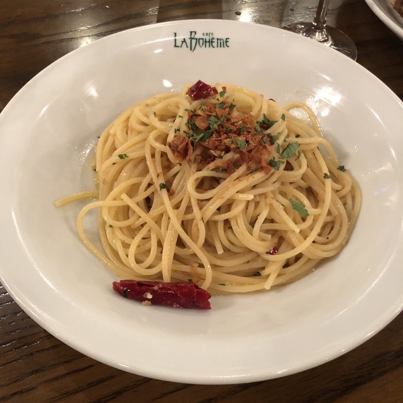 ペペロンチーノ(カフェ ラ・ボエム 世田谷 （Cafe La Boheme）)