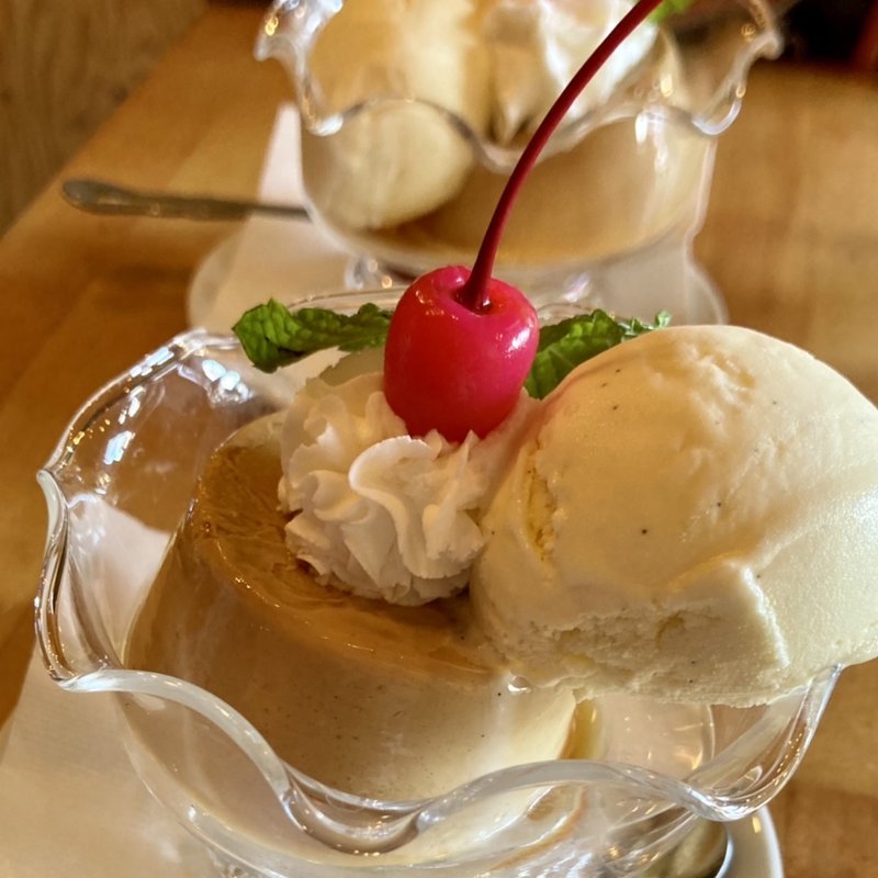 プリン アイスのせ(glin kitchen)