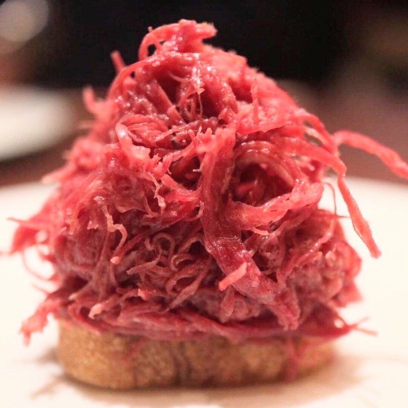 てほぐしコンビーフ(加藤牛肉店　銀座 Keiyo Street店 )