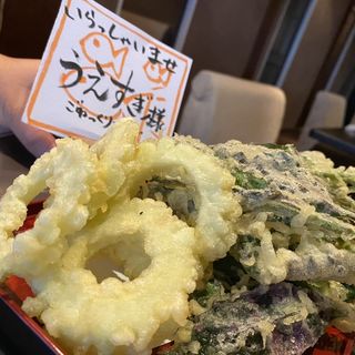 島野菜な天ぷら(洋風居酒屋chara)
