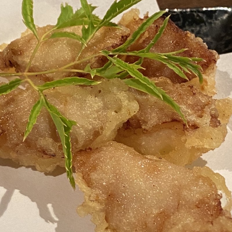 島寿司の天ぷら(洋風居酒屋chara)