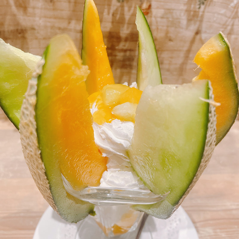 メロンパフェ(メルカ)