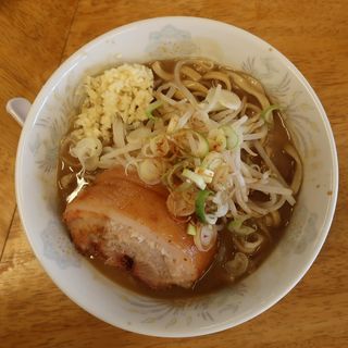 小ラーメン(平打ち麺)(麺屋花の名)