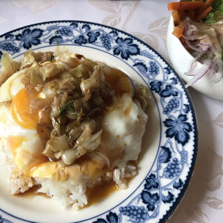 セットメニュー(ピカタライス+ミニサラダ+コンソメスープorコーヒーor紅茶)(アンダンテ )