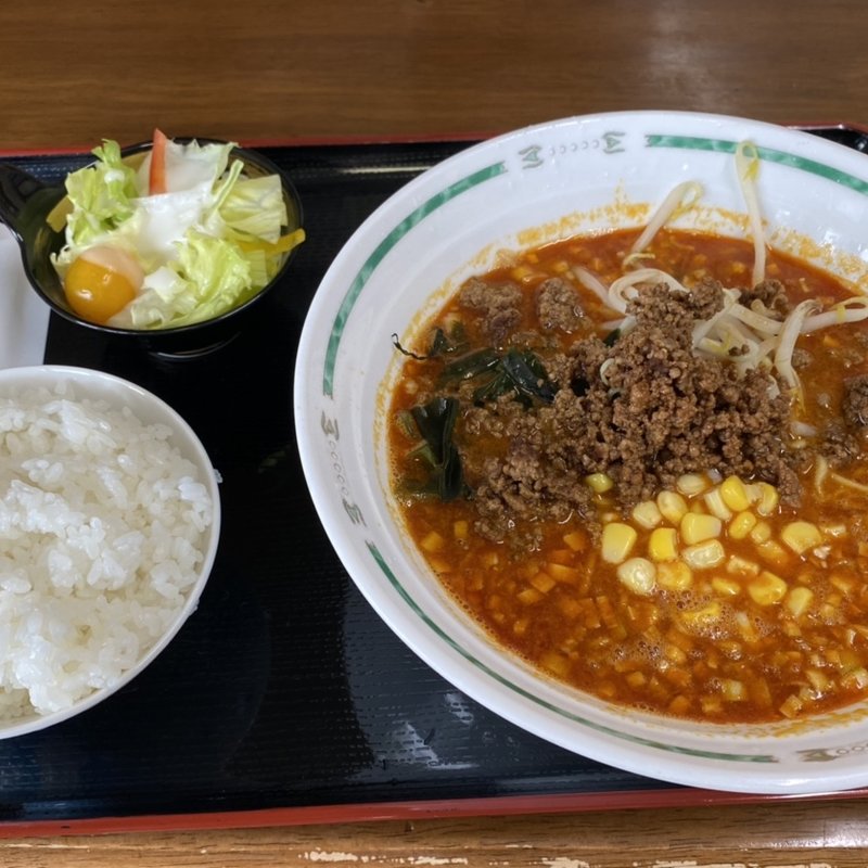 坦々麺セット(割烹かたやま )