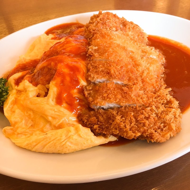 オムライスとんかつ(心斎橋ミツヤ あまがさきキューズモール店 )