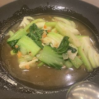 台湾風青菜炒め(中華料理 チャイナテーブル 新大阪ワシントンホテルプラザ)