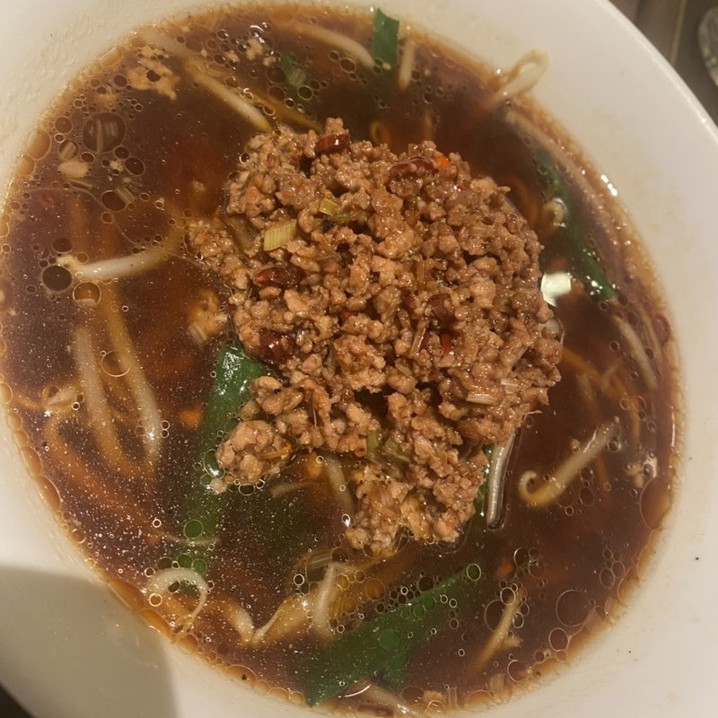 台湾風担担麺(中華料理 チャイナテーブル 新大阪ワシントンホテルプラザ)