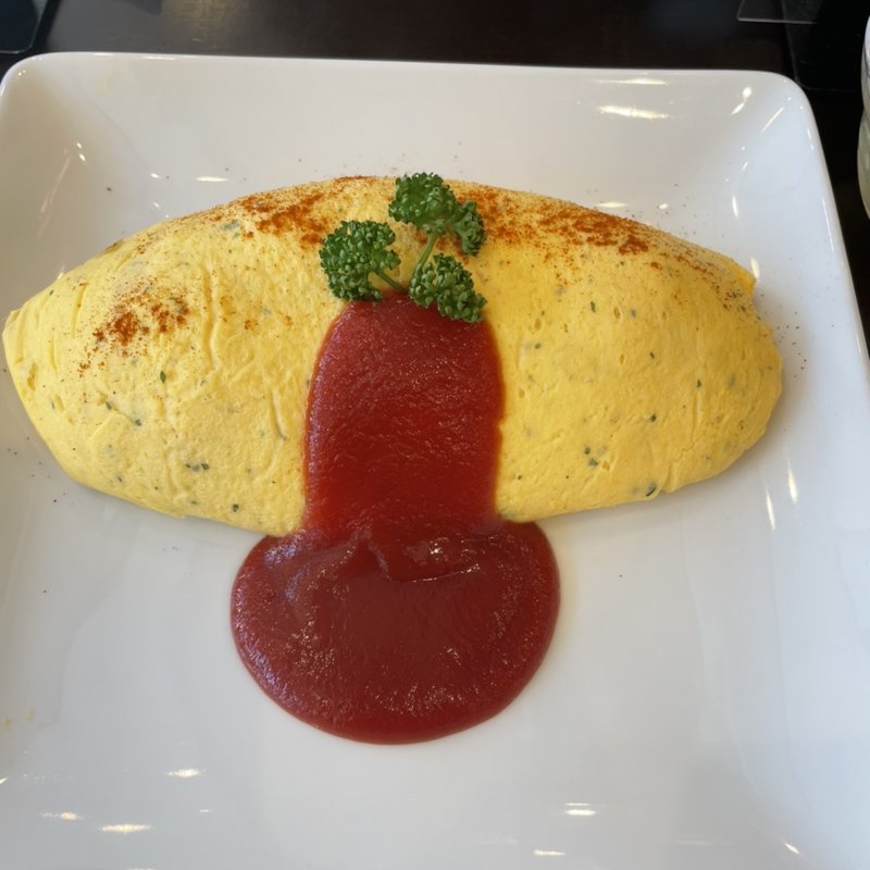 海老オムライス(たいめいけん)