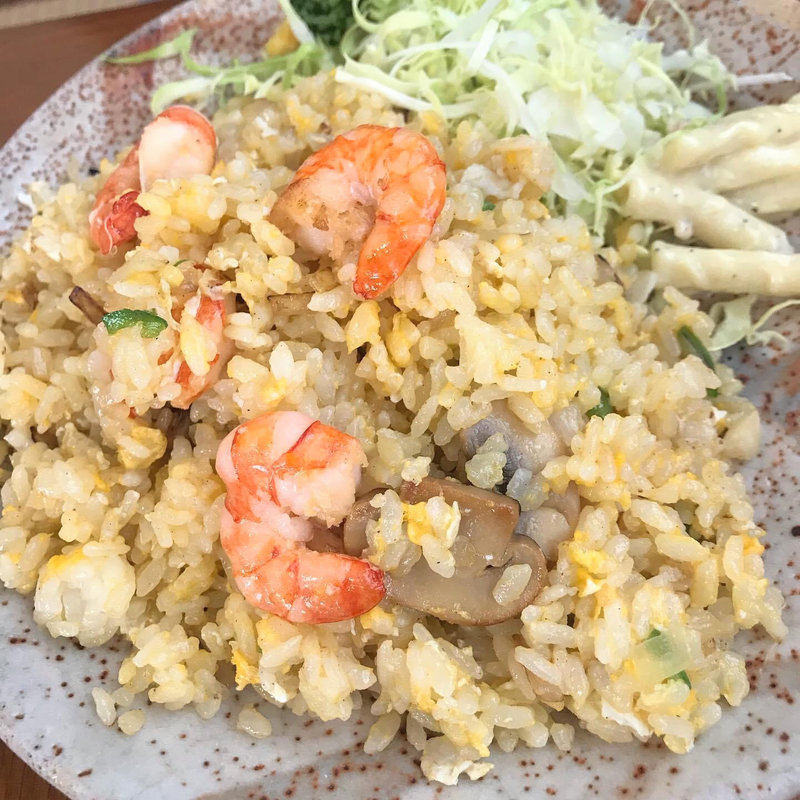 エビピラフ(浅草 水口食堂)