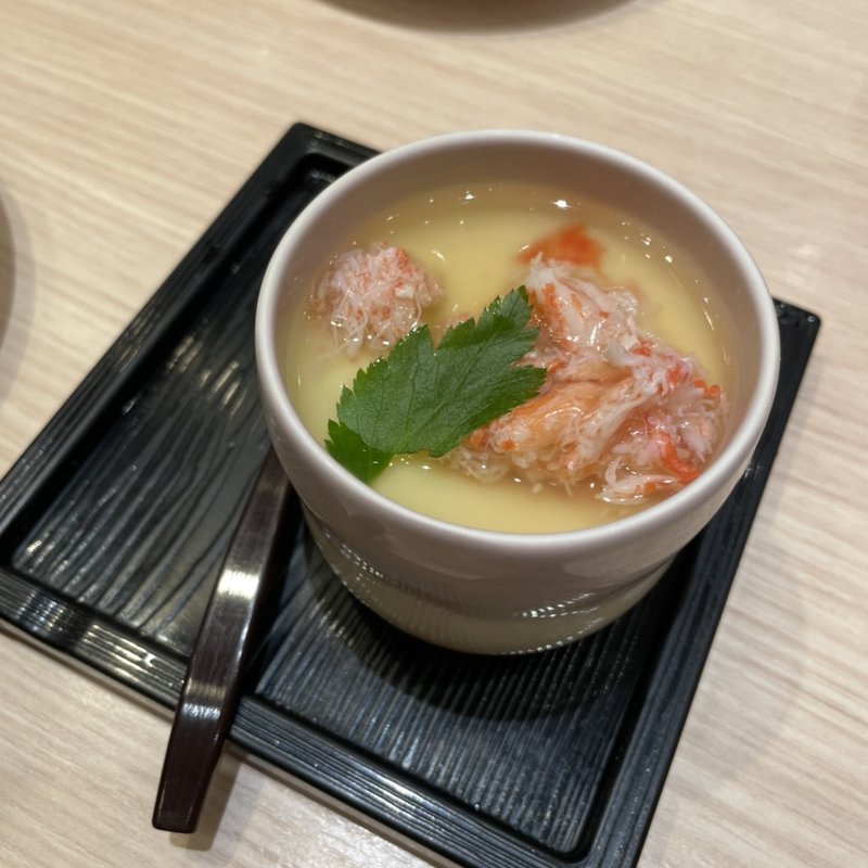 かに茶碗蒸し(磯のがってん寿司 イオンモール四條畷店)