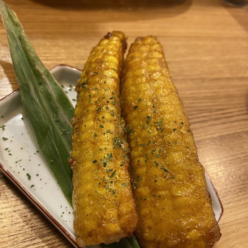 揚げとうもろこし(居酒屋　ネマル)