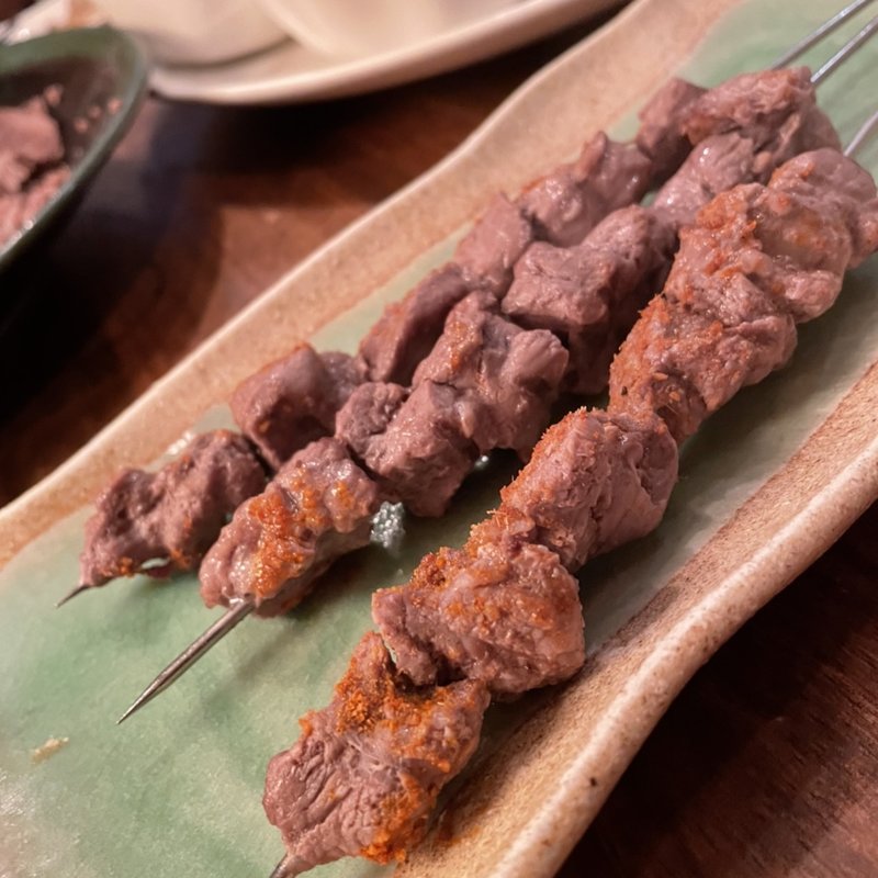 ショルラッグ (羊肉の串焼き)(モンゴル料理 シリンゴル)