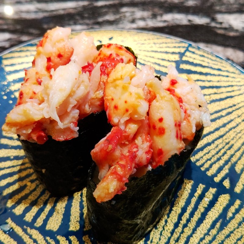 花咲蟹(回転寿司 根室花まる 銀座店)