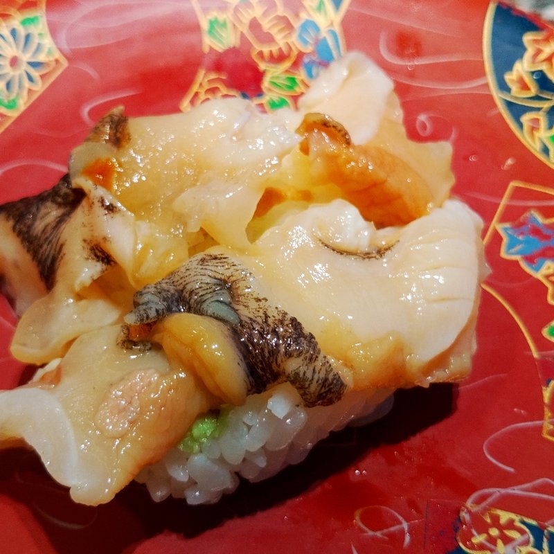 つぶ貝(回転寿司 根室花まる 銀座店)