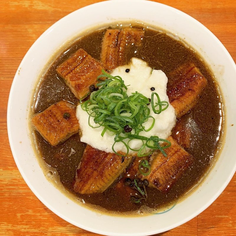 限定　鰻の山椒ブラック(麺屋 六感堂)