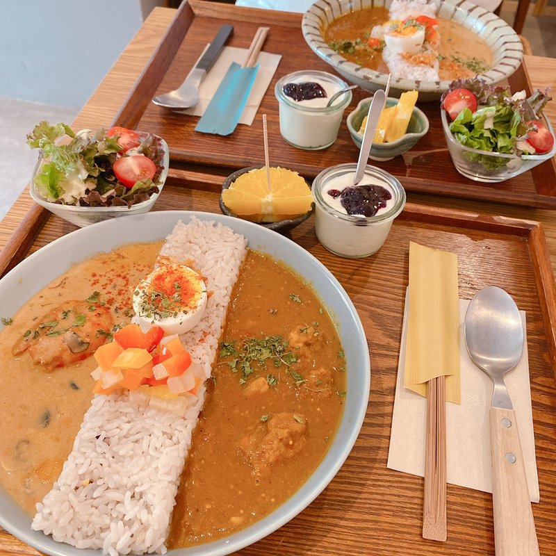 カレーセット(SIMASIMA)