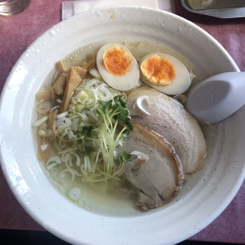 塩味玉ラーメン(めんや仁)