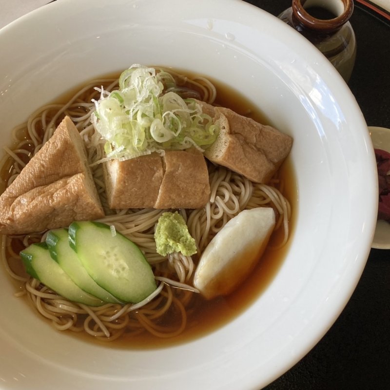 冷しきつね蕎麦(仙台クラシックゴルフ倶楽部)