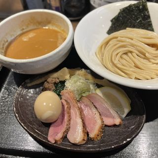 鴨出汁手揉み塩つけ麺(鴨出汁中華蕎麦麺屋yoshiki)