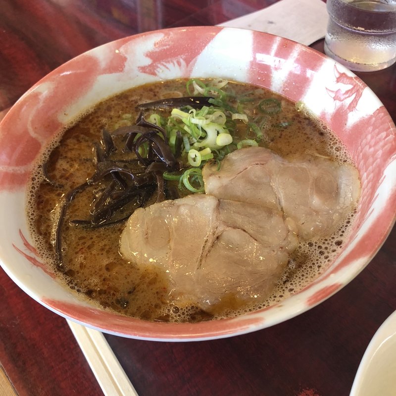 茶とんこつラーメン(拉麺 空海)