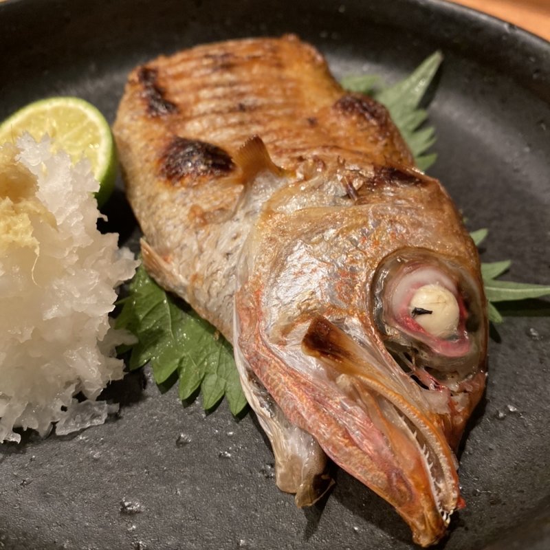 のどぐろの塩焼き(いわ月 （イワヅキ）)