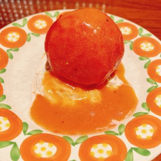 まるごとトマトサラダ(グリルキャピタル東洋亭 新大阪店 TOUYOUTEI)