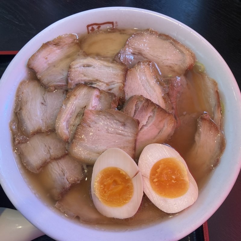 焼豚ラーメン大盛(喜多方ラーメン坂内 小法師 針中野店 （コボシ）)