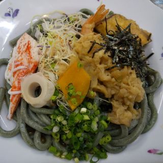 天ぷら(よもぎうどん)(中島屋食堂 )