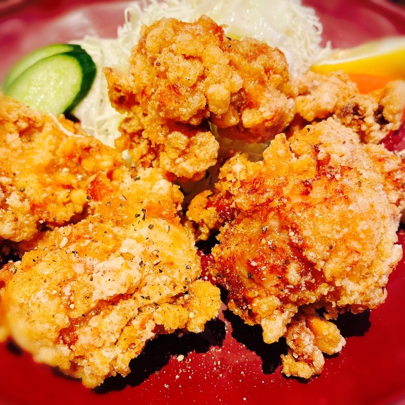 からあげ定食(焼鳥ひらい)