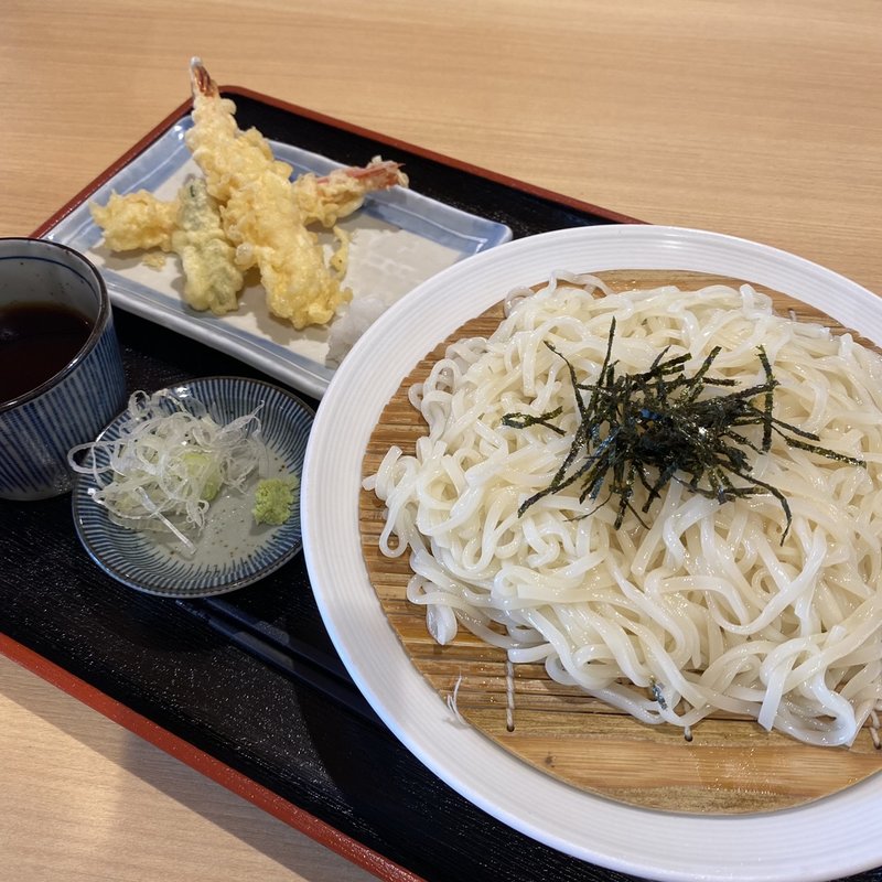 エビ天ざる(湘南天然温泉 湯乃蔵ガーデン)