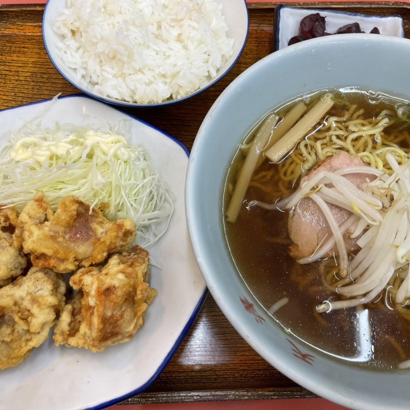 唐揚げ定食(天津 )
