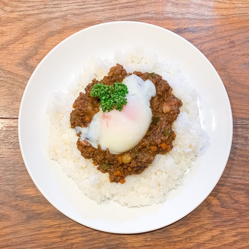 喫茶店のドライカレー (温玉付)(喫茶けん)