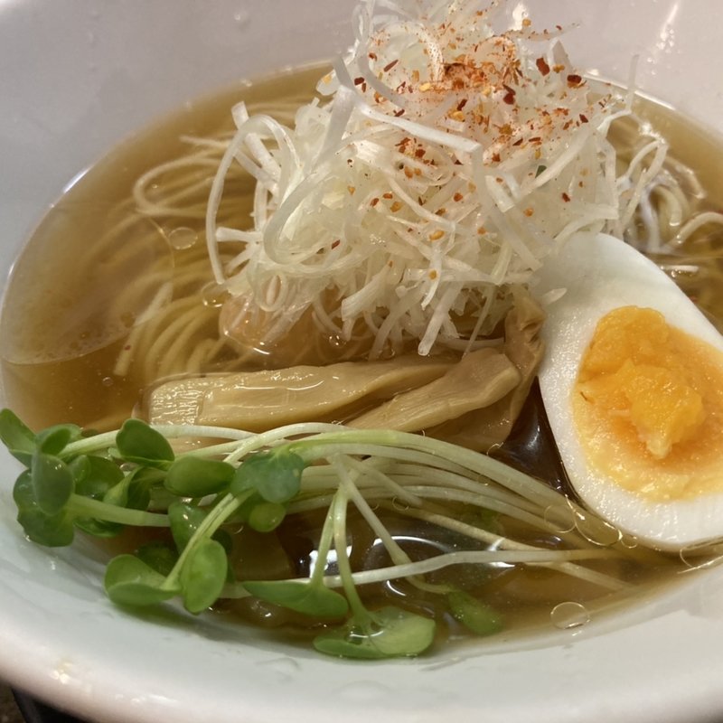 冷しおさかなsoba(フカクサ製麺食堂 )