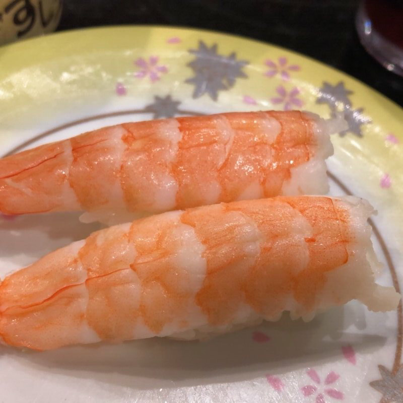 えびにぎり(廻る富山湾 すし玉 金沢駅店)