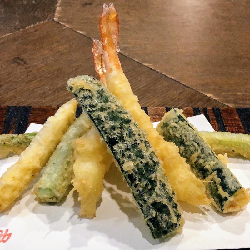 天ぷら盛合わせ(福助 )