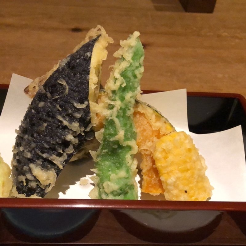 天ぷら盛合わせ(草庵 )
