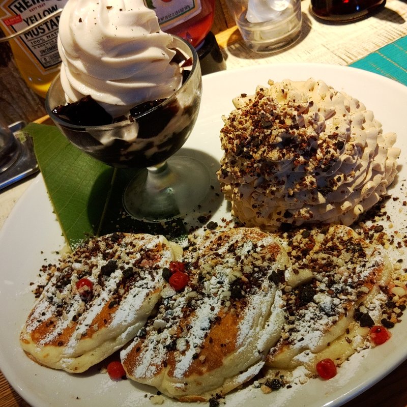 コナズ農園パンケーキ(コナズ珈琲幕張)