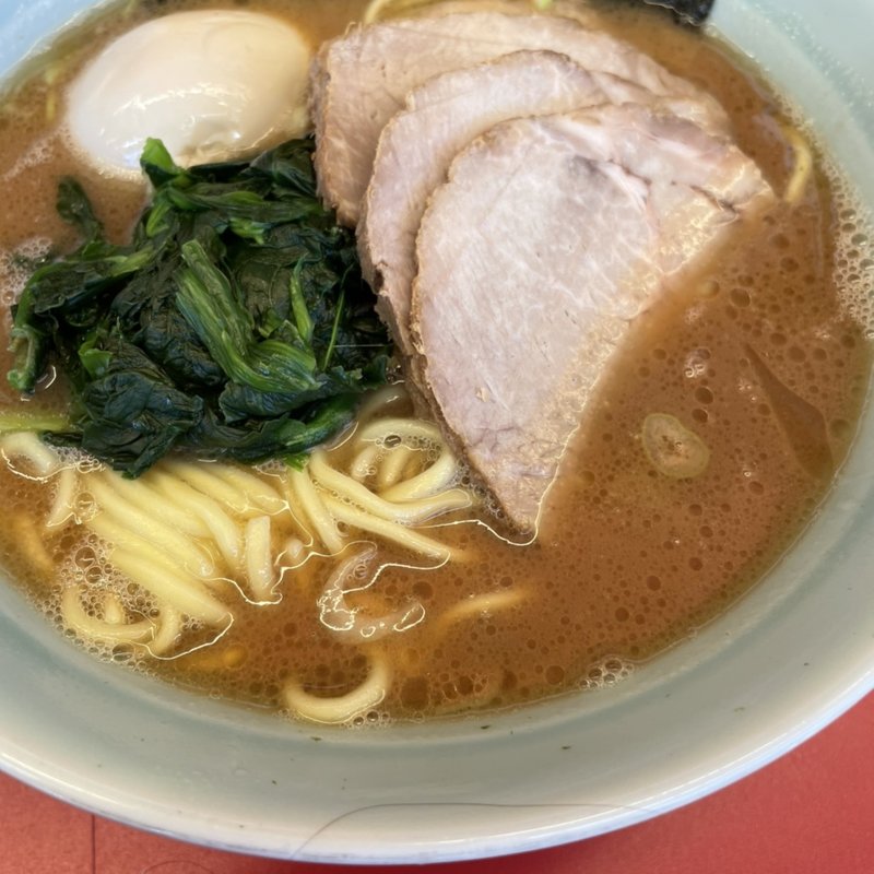味玉チャーシュー麺大(横浜らーめん 武蔵家 東名川崎店)