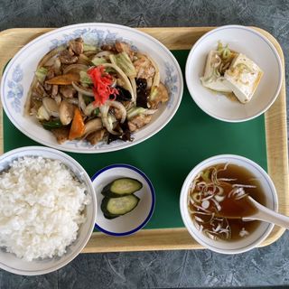 肉炒め定食(十八 )