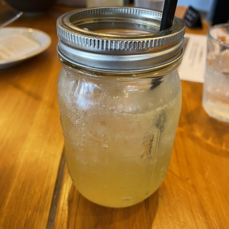 ランチセット　ドリンク　自家製レモネード　炭酸あり(Espresso D Works 鹿嶋)